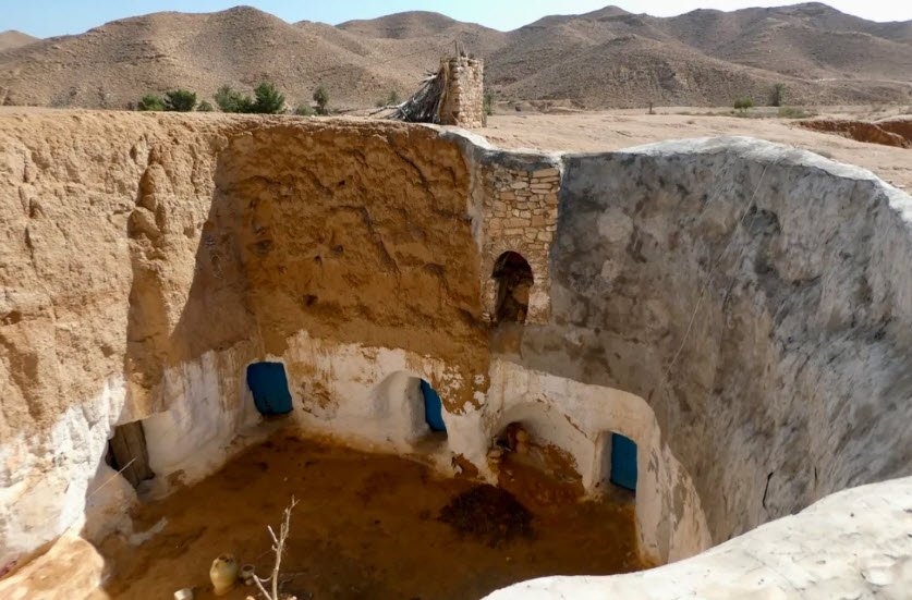 Matmata Troglodyte Houses, Matmata, Gabès Governorate, Tunisia